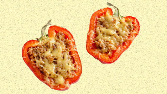 Ground Turkey Stuffed Peppers