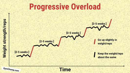 progressive overload in fitness chart